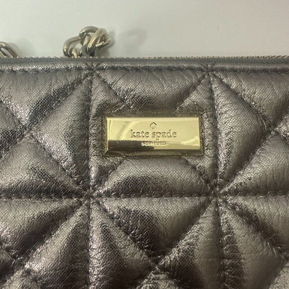 Kate Spade – paige metallic quilted shoulder bag - Picture 3 of 8